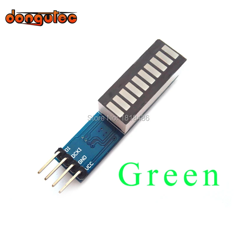 dongutec LED Bar Green Strip LED Module 10 Segment Strip Digital Tube Light Emitting
dongutec LED Bar Green Strip LED Module 10 Segment Strip Digital Tube Light Emitting