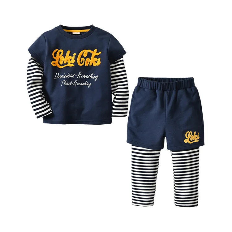 New Year Costume For The Boy 1 2 3 4 5 Year Winter Autumn Kids Letter Long Sleeve Shirt+pants Boys Back To School Outfit
New Year Costume For The Boy 1 2 3 4 5 Year Winter Autumn Kids Letter Long Sleeve Shirt+pants Boys Back To School Outfit