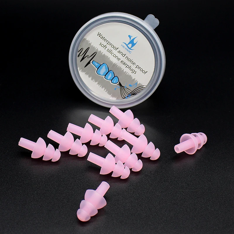 10pcs Reusable Sleep Earplugs Travel Waterproof Swimming Noise Reduction Silicone Soft Comfortable Adult Children Diving Earplug
10pcs Reusable Sleep Earplugs Travel Waterproof Swimming Noise Reduction Silicone Soft Comfortable Adult Children Diving Earplug