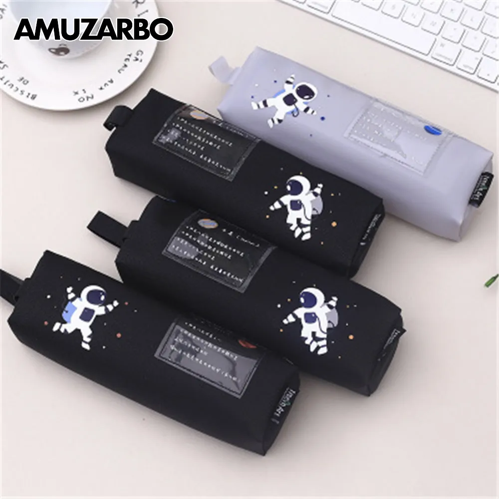 Creative Fresh an astronaut Pencil Bag Square Zipper Holding Pencil Case Large Capacity Pencil Bag School Stationery
Creative Fresh an astronaut Pencil Bag Square Zipper Holding Pencil Case Large Capacity Pencil Bag School Stationery