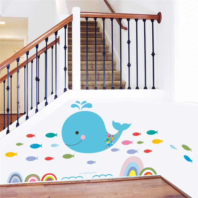 cartoon ocean whale fish wall decals kids rooms bathroom nursery home decor pvc wall stickers diy mural art decorations
cartoon ocean whale fish wall decals kids rooms bathroom nursery home decor pvc wall stickers diy mural art decorations