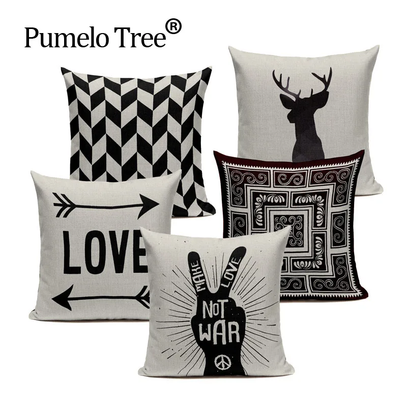 Nordic Home Decoration Cushion Cover Geometric Pillowcase On The Pillow Animal Black White Printed Sofa Pillows For Living Room
Nordic Home Decoration Cushion Cover Geometric Pillowcase On The Pillow Animal Black White Printed Sofa Pillows For Living Room