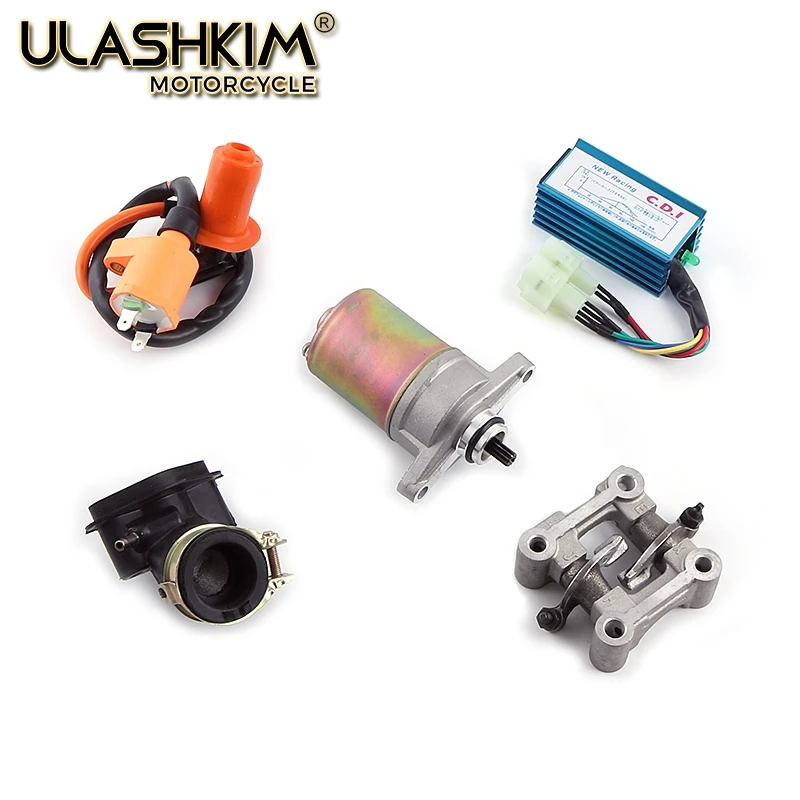 GY6 50 80 100 cc 137QMA QMB139 4T CYLINDER KIT Head DC Racing CDI Pipe Electic Starter Arm 64mm Valve Q
GY6 50 80 100 cc 137QMA QMB139 4T CYLINDER KIT Head DC Racing CDI Pipe Electic Starter Arm 64mm Valve Q