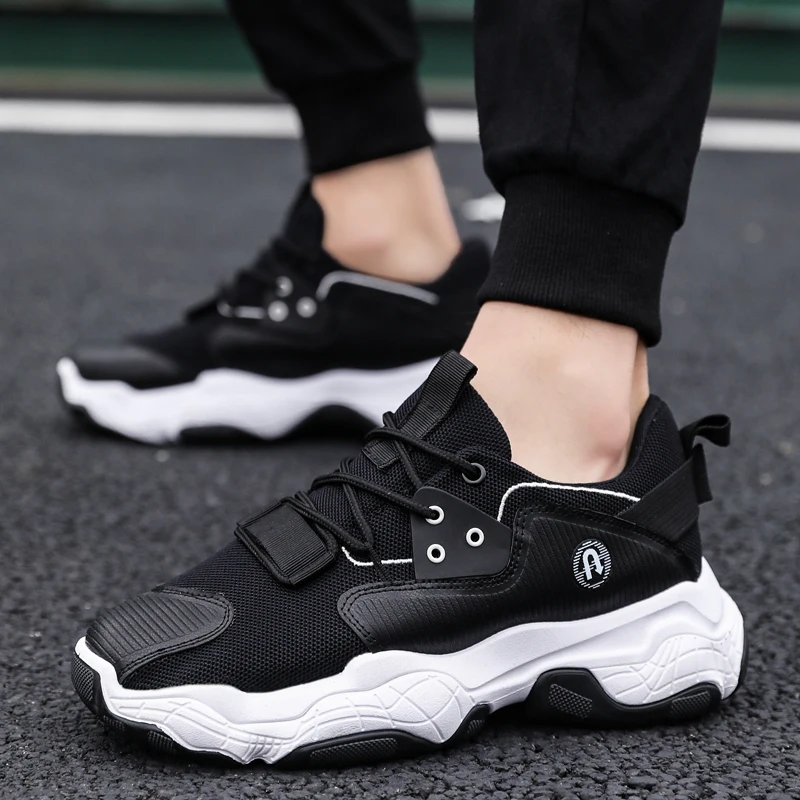 Tennis Masculino Vulcanized Shoes for Men Breathable Sneakers Fashion Male Casual Shoes Thick Bottom Damping Platforms Sneakers
Tennis Masculino Vulcanized Shoes for Men Breathable Sneakers Fashion Male Casual Shoes Thick Bottom Damping Platforms Sneakers
