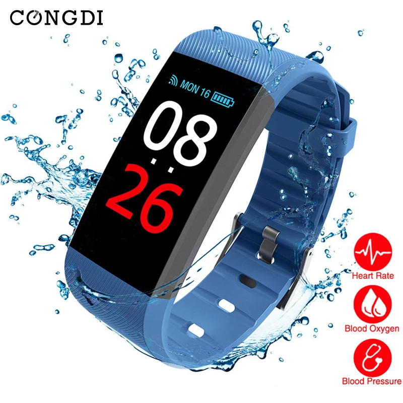 CONGDI R11 Smart Wristband Heart Rate Monitor IP67 Sport Fitness Bracelet Tracker Smartband Bluetooth For Android IOS TEZER
CONGDI R11 Smart Wristband Heart Rate Monitor IP67 Sport Fitness Bracelet Tracker Smartband Bluetooth For Android IOS TEZER