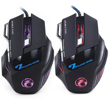 Best Sale 7 Buttons 5500 DPI Super Led Optical Professional USB Wired Gaming Mouse High Quality Computer Cable Game Mice
Best Sale 7 Buttons 5500 DPI Super Led Optical Professional USB Wired Gaming Mouse High Quality Computer Cable Game Mice