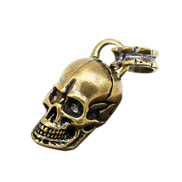 Pure Copper Brass Skull Motorcycle Keychains Charms Pendant Vintage Mens DIY Keychain Key Ring Handmade Leather Accessory
Pure Copper Brass Skull Motorcycle Keychains Charms Pendant Vintage Mens DIY Keychain Key Ring Handmade Leather Accessory