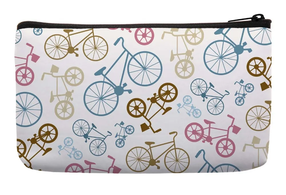 Vector Bicycle Texture Pop Art Print Customized Small Cosmetic Bag Wristlet hand bag
Vector Bicycle Texture Pop Art Print Customized Small Cosmetic Bag Wristlet hand bag