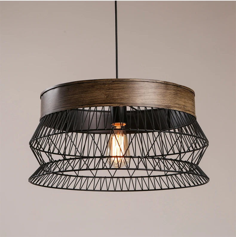 Loft Retro Reticular Wrought Iron Foyer Pendant Light Creative Art Bird Cage Dining Room Bar Decoration Lamp Free Shipping
Loft Retro Reticular Wrought Iron Foyer Pendant Light Creative Art Bird Cage Dining Room Bar Decoration Lamp Free Shipping