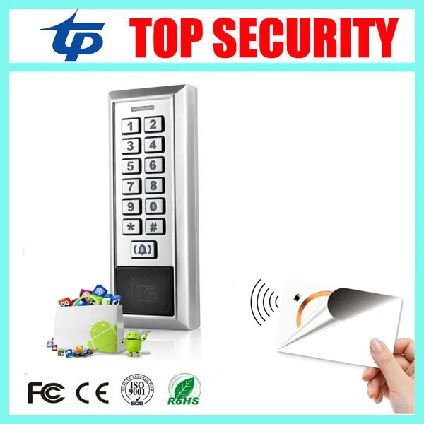 New Arrival Surface Waterproof 13.56MHZ MF Smart Card Door Security Access Control System 8000 Users Metal IC Card Reader
New Arrival Surface Waterproof 13.56MHZ MF Smart Card Door Security Access Control System 8000 Users Metal IC Card Reader
