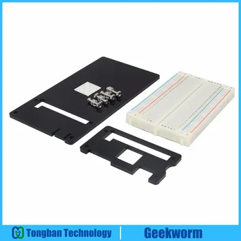 2 in 1 Acrylic Experimental Platform and 400 pin Breadboard for Raspberry Pi Zero
2 in 1 Acrylic Experimental Platform and 400 pin Breadboard for Raspberry Pi Zero