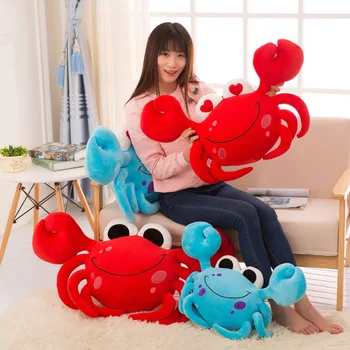 Cute Crab Plush Pillows Creative Birthday Gift Cartoon Crab Plush Toys Kids Doll Sofa Cushion 
Cute Crab Plush Pillows Creative Birthday Gift Cartoon Crab Plush Toys Kids Doll Sofa Cushion