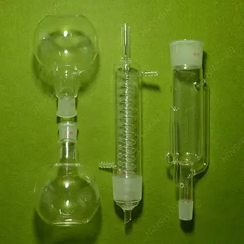 500ml Soxhlet Extractor with Graham Condenser & Two Flat Flask,Lab Glassware
500ml Soxhlet Extractor with Graham Condenser & Two Flat Flask,Lab Glassware