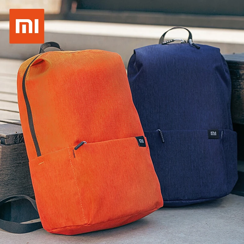 

Original Xiaomi Mi Backpack 10L Bag 8 Colors 165g Urban Leisure Sports Chest Pack Bags Men Women Small Size Shoulder Unise