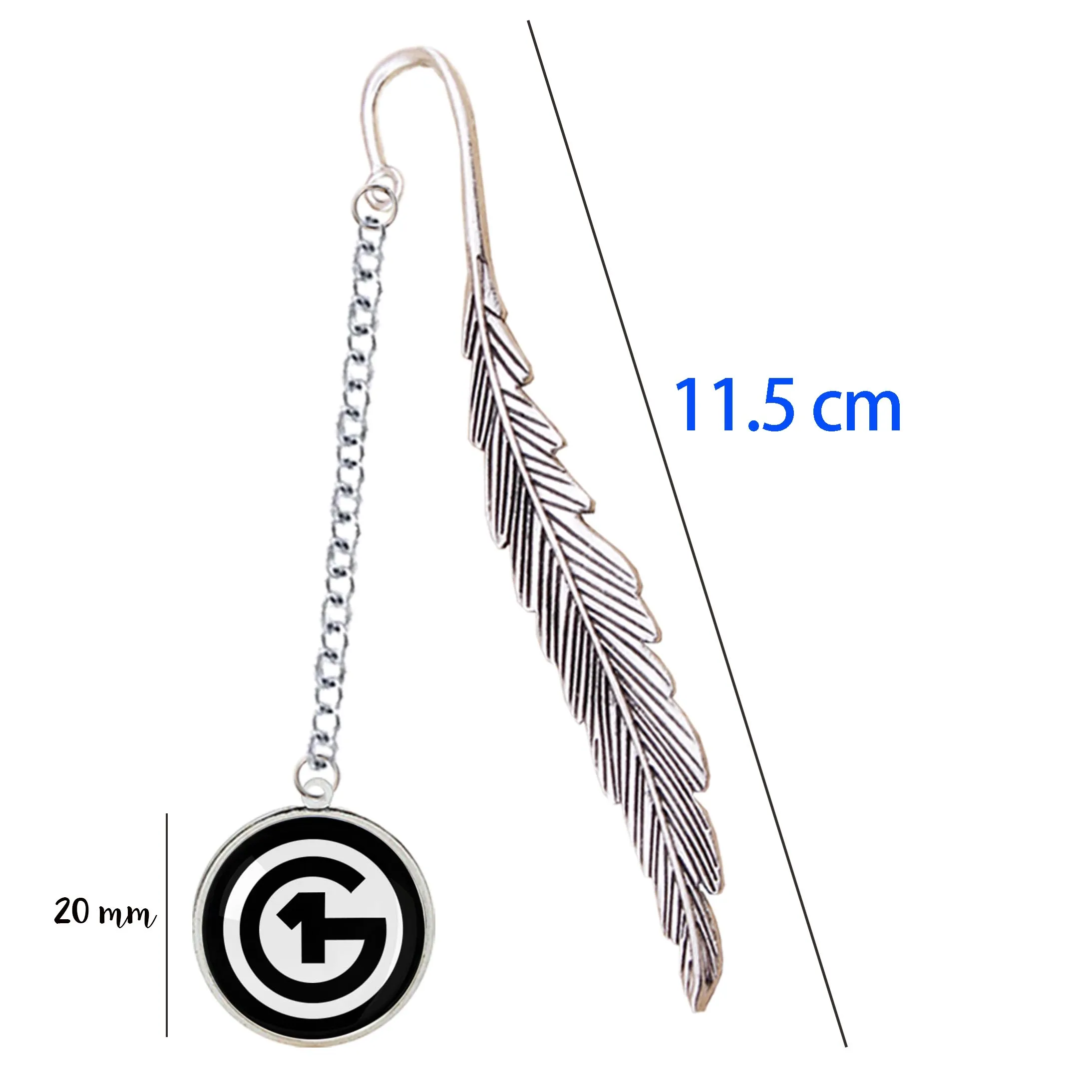 O1G Hungary Metal Bookmark LOGO Badge Pendant Feather Pin Binder Index Divider For Fans Reading Book Marque Page Mate Marker
O1G Hungary Metal Bookmark LOGO Badge Pendant Feather Pin Binder Index Divider For Fans Reading Book Marque Page Mate Marker