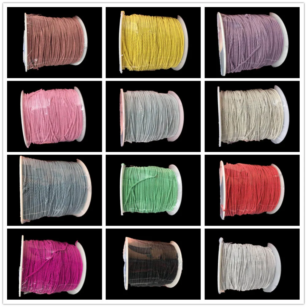1 Roll 100M Macaron Colorful Hollow Nail Chain 1.0mm Mini Metal Manicure Nails Studs Charming 3D DIY Nail Art Decoration
1 Roll 100M Macaron Colorful Hollow Nail Chain 1.0mm Mini Metal Manicure Nails Studs Charming 3D DIY Nail Art Decoration