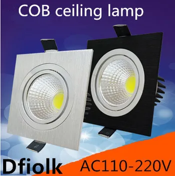 1PCS high power aluminum led cob dimmable ceiling light AC110V-230V 5W 7W square cob led downlight CE&ROHS
1PCS high power aluminum led cob dimmable ceiling light AC110V-230V 5W 7W square cob led downlight CE&ROHS