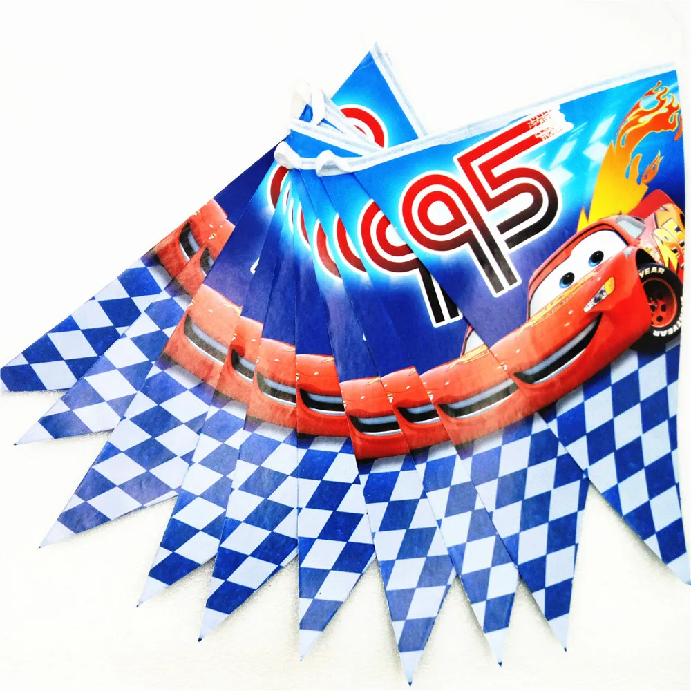 McQueen Cartoon Cars 2.8 Flag 1set Banner Including 12pcs Pennants McQueen Kids Favor Happy Birthday Party Supplies Decoration
McQueen Cartoon Cars 2.8 Flag 1set Banner Including 12pcs Pennants McQueen Kids Favor Happy Birthday Party Supplies Decoration