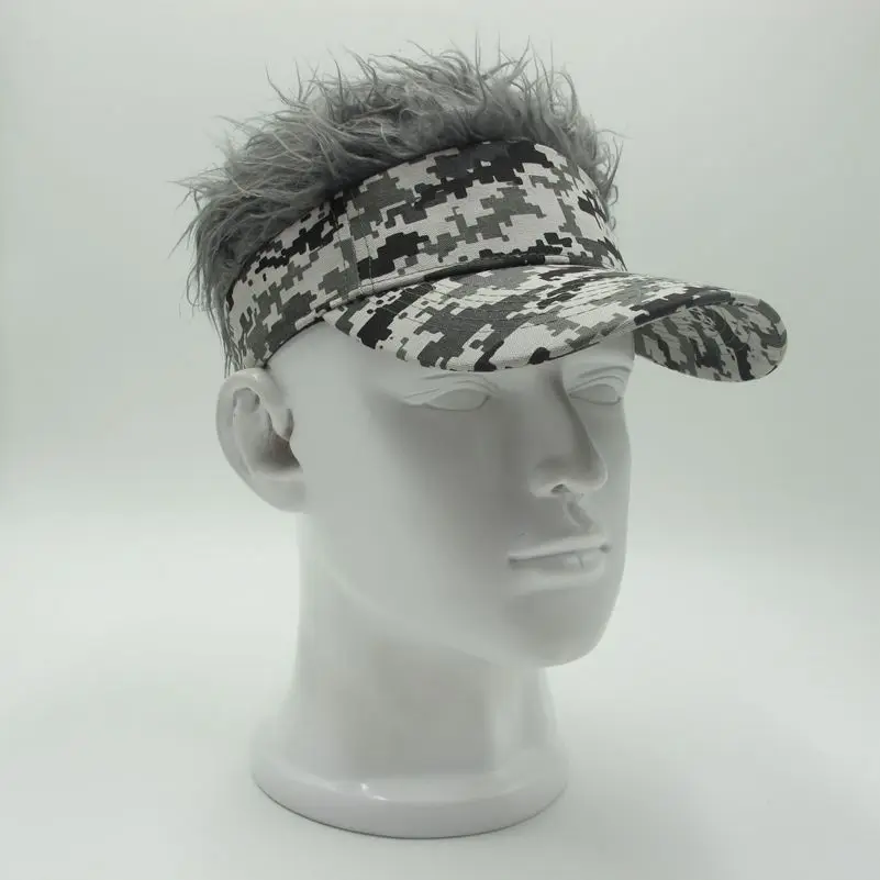 Hot New Fashion Novelty Baseball Cap Fake Flair Hair Sun Visor Hats Men's Women's Toupee Wig Funny Hair Loss Cool Gifts Golf Cap
Hot New Fashion Novelty Baseball Cap Fake Flair Hair Sun Visor Hats Men's Women's Toupee Wig Funny Hair Loss Cool Gifts Golf Cap