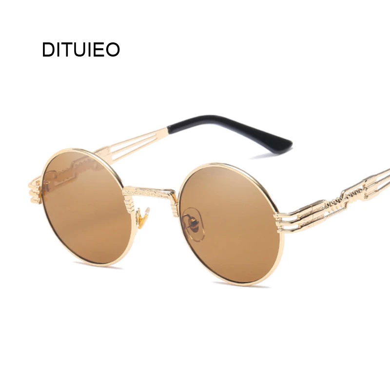 Metal Round Steampunk Sunglasses Men Women Fashion Glasses Brand Designer Retro Frame Vintage Sunglasses High Quality UV400
Metal Round Steampunk Sunglasses Men Women Fashion Glasses Brand Designer Retro Frame Vintage Sunglasses High Quality UV400