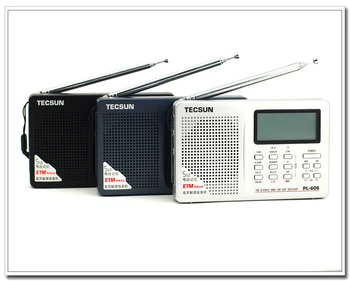 

Original TECSUN PL-606 DSP Radio FM Stereo/MW/SW/LW Radio Receiver digital full-band FM Stereo Portable Radio