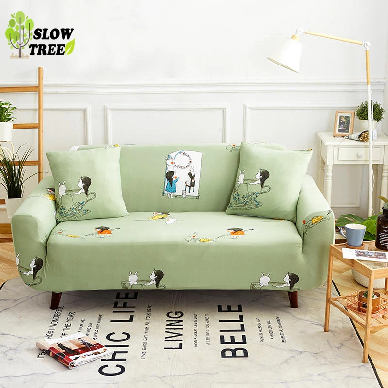 Slow Tree Printed Elastic Sofa Cover for Living Room Carton Cute Style Slipcover Full-package Cushion 1/2/3/4 Seat Polyester
Slow Tree Printed Elastic Sofa Cover for Living Room Carton Cute Style Slipcover Full-package Cushion 1/2/3/4 Seat Polyester