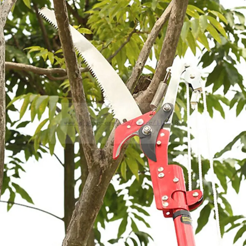 High-quality two pulleys high-altitude pruning shears sawing high-shear gardening pruning tools(Scissors+saw+rope,without rod)
High-quality two pulleys high-altitude pruning shears sawing high-shear gardening pruning tools(Scissors+saw+rope,without rod)