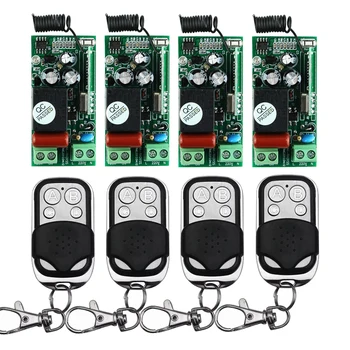 AK-RK01S-220-J 220V 1CH Wireless Remote Control10A Relay Switch System 4 Receiver 4 Transmitter Light Lamp LED ON OFF
AK-RK01S-220-J 220V 1CH Wireless Remote Control10A Relay Switch System 4 Receiver 4 Transmitter Light Lamp LED ON OFF