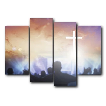 Laeacco Canvas Posters and Prints Christian Wall Art Cross Painting Calligraphy Pictures for Living Room Home Bedroom Decoration
Laeacco Canvas Posters and Prints Christian Wall Art Cross Painting Calligraphy Pictures for Living Room Home Bedroom Decoration