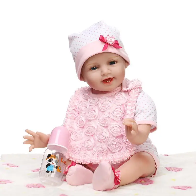 NPK 55CM Boneca Reborn little prices Silicone Vinyl Reborn Baby Doll Toys Lifelike Child Birthday Xmas Gift HOT TOY for girl
NPK 55CM Boneca Reborn little prices Silicone Vinyl Reborn Baby Doll Toys Lifelike Child Birthday Xmas Gift HOT TOY for girl