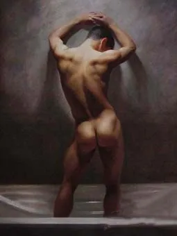 ORIGINAL -NUD ART nude man art CANVAS art --36 inches ARTIST top OIL painting-special offer-free shipping cost
ORIGINAL -NUD ART nude man art CANVAS art --36 inches ARTIST top OIL painting-special offer-free shipping cost