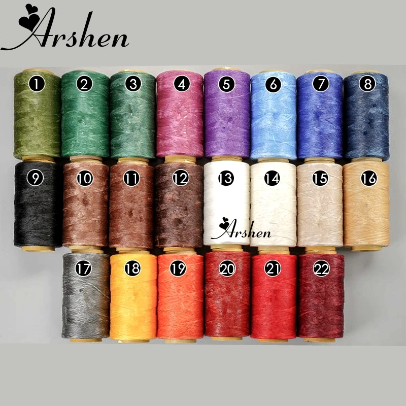 Multicolor Durable 240 Meters 1mm 150D Flat Leather Waxed Thread Cord for DIY Handicraft Tool Hand Stitching Thread High Quality
Multicolor Durable 240 Meters 1mm 150D Flat Leather Waxed Thread Cord for DIY Handicraft Tool Hand Stitching Thread High Quality