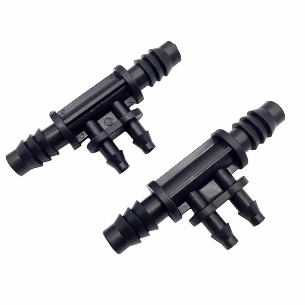 300 pcs Four Ways 8/11 mm to 4/7 mm hose connector tees High-quality Garden Water Connectors Gardening Irrigation tools
300 pcs Four Ways 8/11 mm to 4/7 mm hose connector tees High-quality Garden Water Connectors Gardening Irrigation tools
