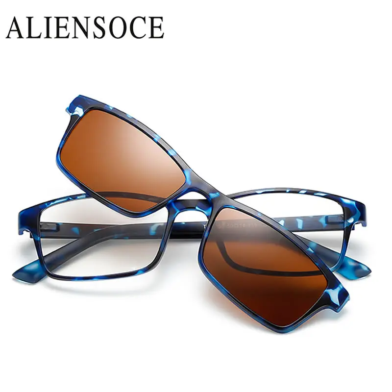 ALIENSOCE New Polarized Magnetic Clip on Sunglasses Magnet Frame Myopia Men Glasses Sun Glasses Women Prescrioption Optical
ALIENSOCE New Polarized Magnetic Clip on Sunglasses Magnet Frame Myopia Men Glasses Sun Glasses Women Prescrioption Optical