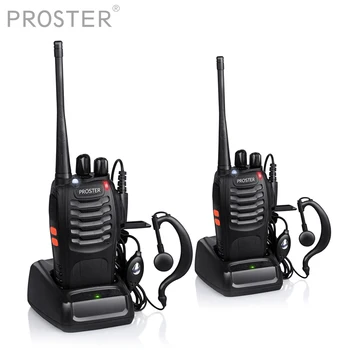 Proster for 2pcs Walkie Talkie UHF 400-470MHZ 5W 16CH 2-Way Radio for Portable radio Antenna
Proster for 2pcs Walkie Talkie UHF 400-470MHZ 5W 16CH 2-Way Radio for Portable radio Antenna