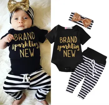 Cute Baby Boys Girls Clothes Set Bodysuit Tops Stripe Pants 3Pcs Warm Cotton Outfits Set Clothing Baby Boy 0-18M
Cute Baby Boys Girls Clothes Set Bodysuit Tops Stripe Pants 3Pcs Warm Cotton Outfits Set Clothing Baby Boy 0-18M
