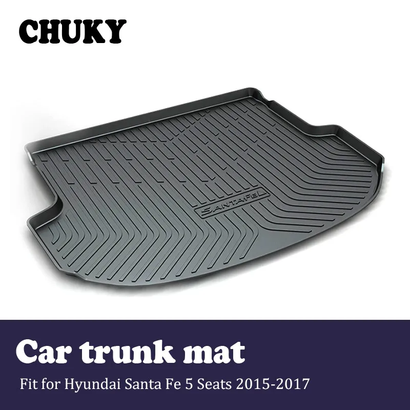 CHUKY For Hyundai Santa Fe 5 Seats 2015 2016 2017 Car Cargo rear trunk mat Boot Liner Tray Waterproof Anti-slip mat Accessories
CHUKY For Hyundai Santa Fe 5 Seats 2015 2016 2017 Car Cargo rear trunk mat Boot Liner Tray Waterproof Anti-slip mat Accessories