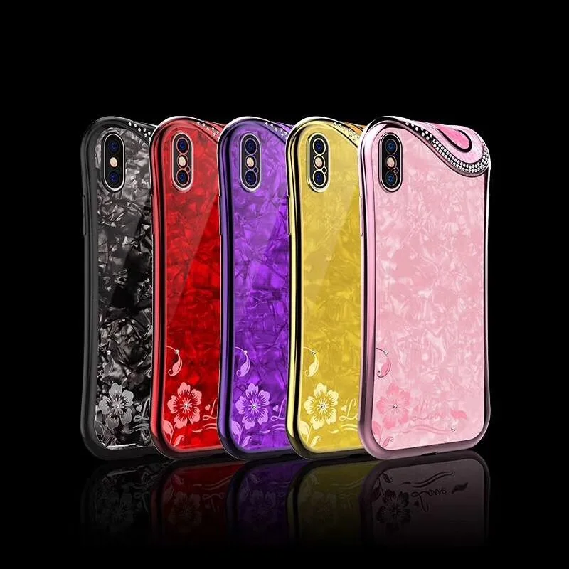Dower Me Beautiful Line Design Love Flower Diamond Soft Electroplate Marble Phone Case Cover For iPhone XS Max XR X 8 7 6S Plus
Dower Me Beautiful Line Design Love Flower Diamond Soft Electroplate Marble Phone Case Cover For iPhone XS Max XR X 8 7 6S Plus