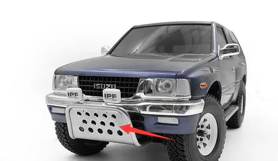 AA TYPE Metal Steering Front Bumper and LED Lights for 1/10 Scale Tamiya CC01 ISUZU MU 4x4 truck toys
AA TYPE Metal Steering Front Bumper and LED Lights for 1/10 Scale Tamiya CC01 ISUZU MU 4x4 truck toys