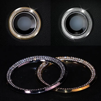 Crystal Rhinestones Steering Wheel Center Decoration Ring Cover Trim For BMW X3 X5 X6 F15 F10 F30 E91 E46 E39 E90 Car Styling
Crystal Rhinestones Steering Wheel Center Decoration Ring Cover Trim For BMW X3 X5 X6 F15 F10 F30 E91 E46 E39 E90 Car Styling
