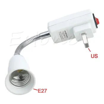E27 LED Light Bulb Lamp Holder Flexible Extension Adapter Converter Screw Socket
E27 LED Light Bulb Lamp Holder Flexible Extension Adapter Converter Screw Socket