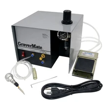 110/220v Pneumatic Impact Engraving Machine GraverMate Jewelry Engraver Single Ended
110/220v Pneumatic Impact Engraving Machine GraverMate Jewelry Engraver Single Ended