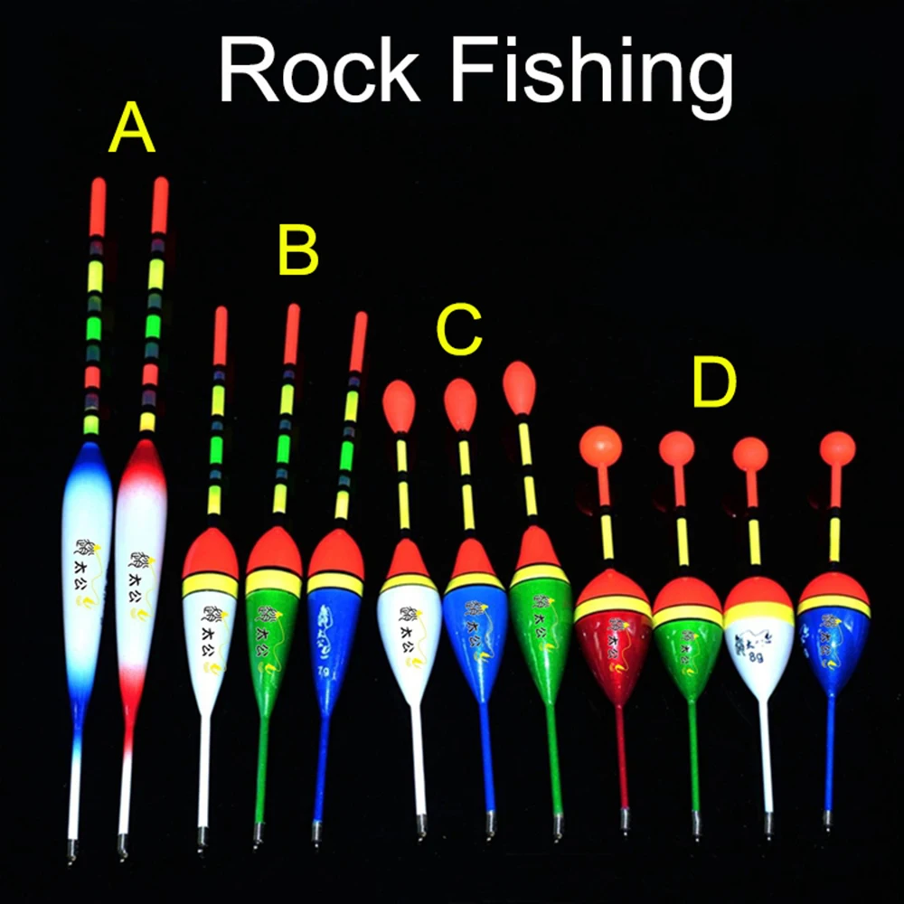 Rock Fishing Floats Big Belly Drift 4 Styles Optional Package Traditional Fishing Accessories Long Shot Bright Colors Fish Float
Rock Fishing Floats Big Belly Drift 4 Styles Optional Package Traditional Fishing Accessories Long Shot Bright Colors Fish Float