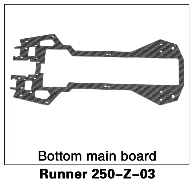 Free Shipping Original Walkera Runner 250 Bottom main board Runner 250-Z-03 Carbon Fiber Board
Free Shipping Original Walkera Runner 250 Bottom main board Runner 250-Z-03 Carbon Fiber Board