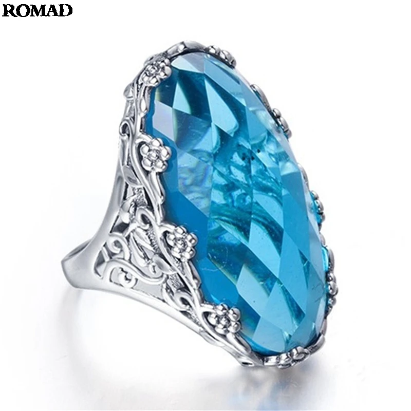 Higt Quality Blue Crystal Woman Ring Engagement Wedding Jewelry Anniversary Gift Rings For Women Size 6 7 8 9 10 A40
Higt Quality Blue Crystal Woman Ring Engagement Wedding Jewelry Anniversary Gift Rings For Women Size 6 7 8 9 10 A40