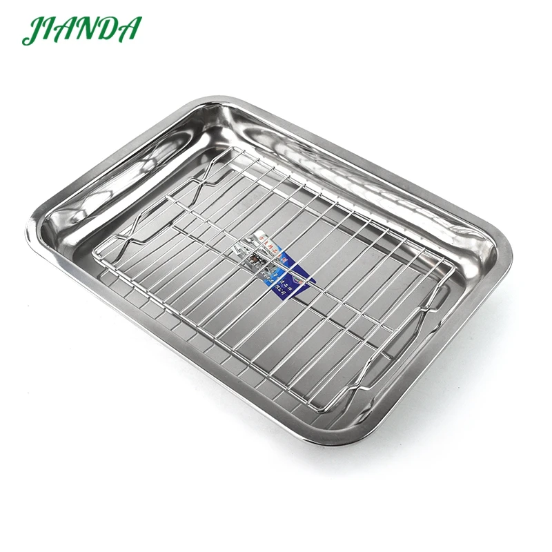 JIANDA 3 Size Wire Steaming Kebab Barbecue Mesh Rack BBQ Grill Mesh Tool Oven Net Carbon Grill And Stainless Steel Square Plate
JIANDA 3 Size Wire Steaming Kebab Barbecue Mesh Rack BBQ Grill Mesh Tool Oven Net Carbon Grill And Stainless Steel Square Plate