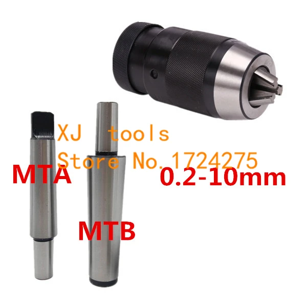 Self-tightening Automatic Locking Drill Chuck 0.2-10mm B12 and MT1 1-10mm MT2 1-10mm MT3 1-10mm MT4 1-10mm combination for lathe
Self-tightening Automatic Locking Drill Chuck 0.2-10mm B12 and MT1 1-10mm MT2 1-10mm MT3 1-10mm MT4 1-10mm combination for lathe