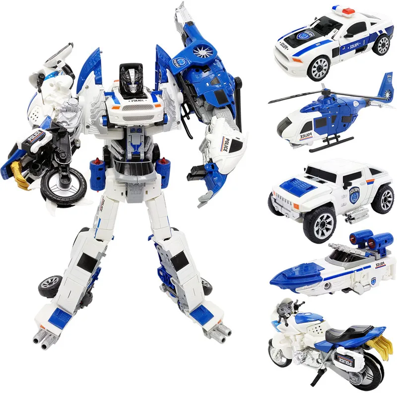 5 IN 1 Alloy Transformation Toy Boy Cool White Devastator Robots Car Action Figure Motorcycle Airship Tank Aircraf Model Kid Toy
5 IN 1 Alloy Transformation Toy Boy Cool White Devastator Robots Car Action Figure Motorcycle Airship Tank Aircraf Model Kid Toy