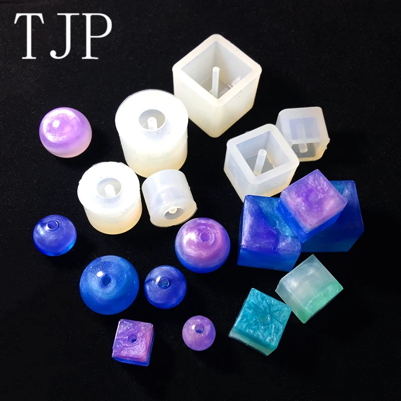 TJP DIY Silicone Mold Transparent Necklace Beads Pendant with Hanging Hole Making Fashion Jewelry resin molds for jewelry
TJP DIY Silicone Mold Transparent Necklace Beads Pendant with Hanging Hole Making Fashion Jewelry resin molds for jewelry
