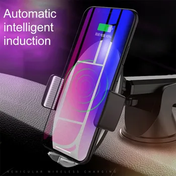HAMTOD HMT1 Desktop Phone Holder Fast Charging Qi Smart Car Wireless Charger Pad For iPhone / Samsung Galaxy / Xiaomi / Huawei
HAMTOD HMT1 Desktop Phone Holder Fast Charging Qi Smart Car Wireless Charger Pad For iPhone / Samsung Galaxy / Xiaomi / Huawei
